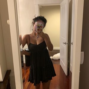 american eagle grey summer dress
